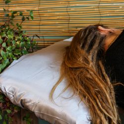 Satin Pillow Case Cover- Raw Roots