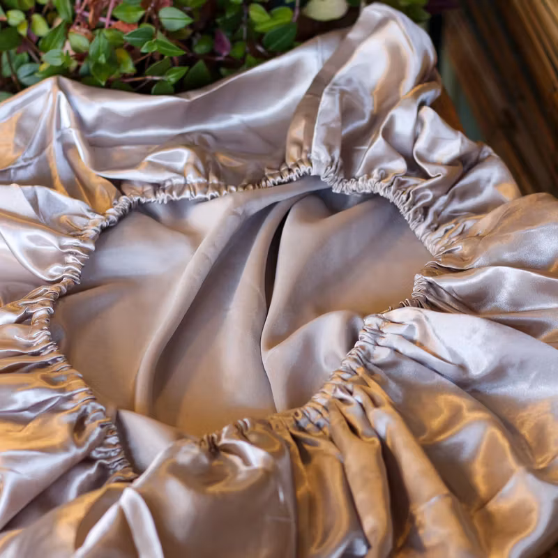 Satin Pillow Case Cover- Raw Roots