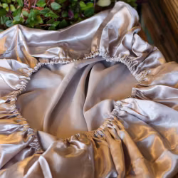 Satin Pillow Case Cover- Raw Roots