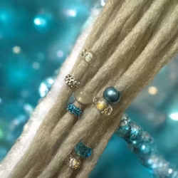 Vinter-Bling för dreads!