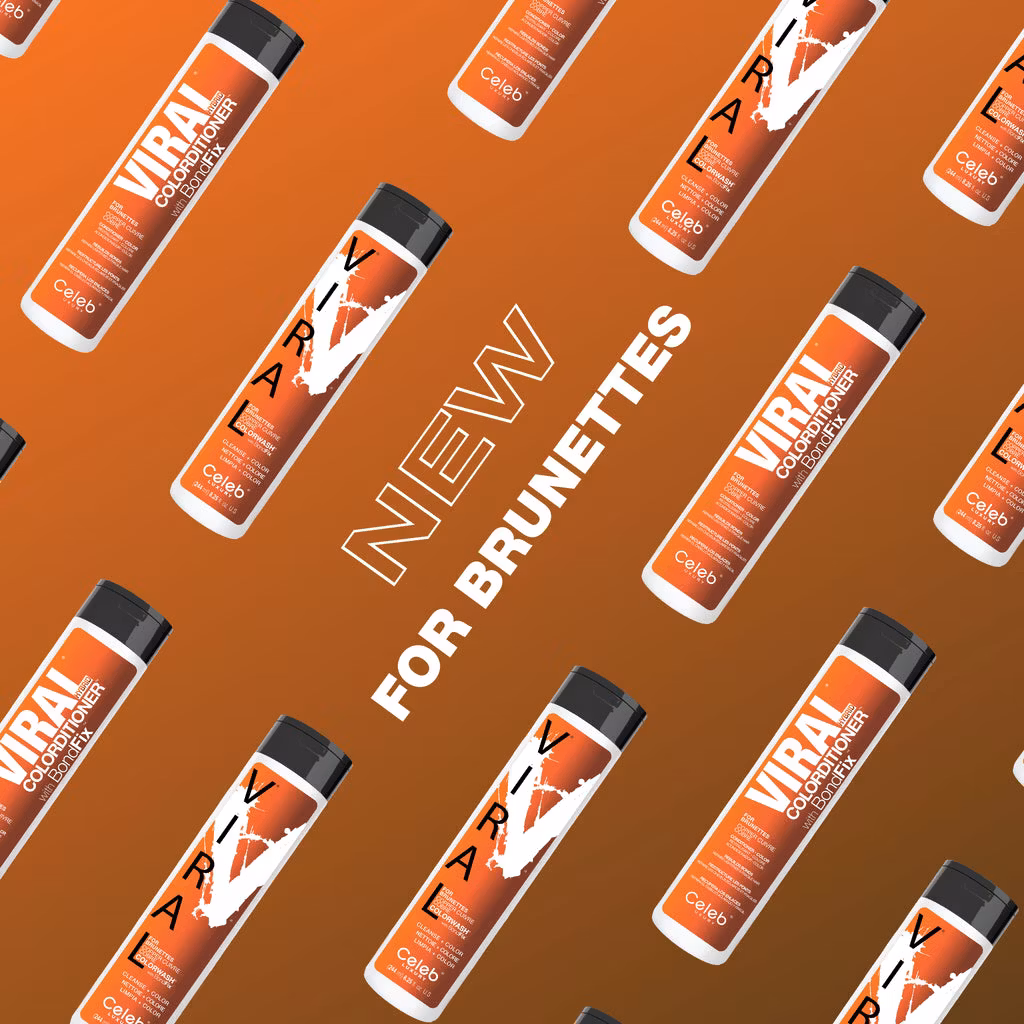 Copper FOR BRUNETTES,Viral Colorditioner, Celeb Luxury