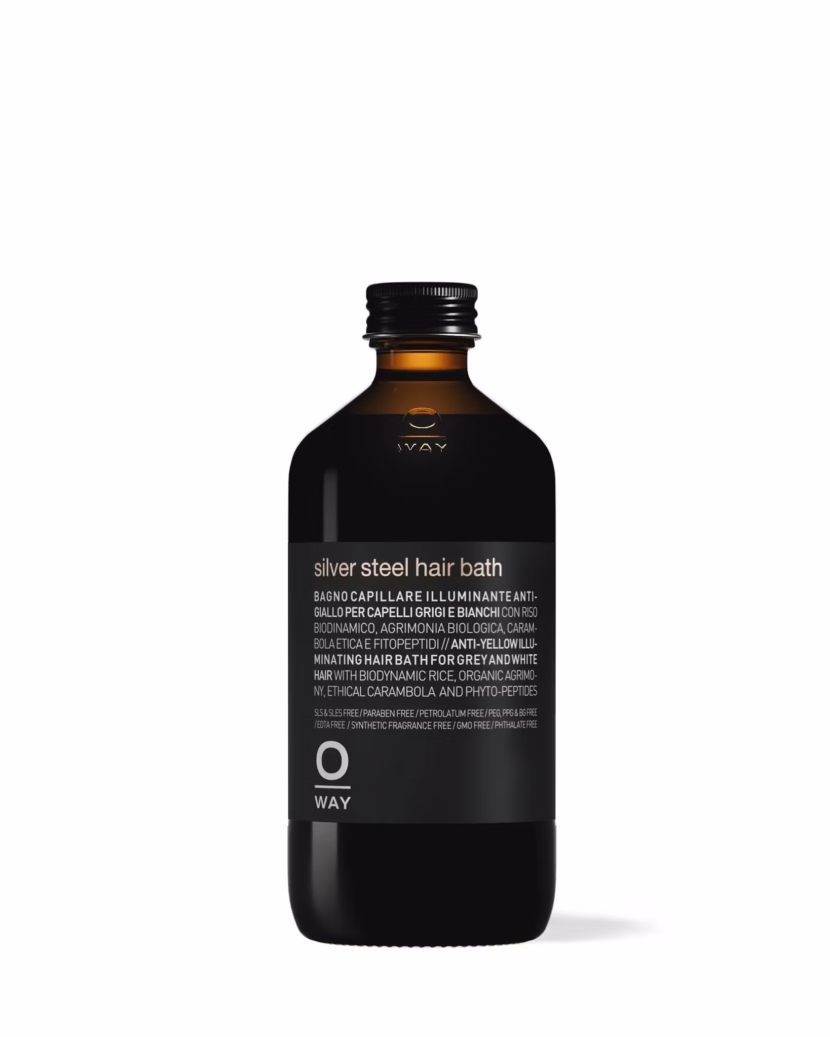 Silver Steel Hair Bath, Oway  240 ml