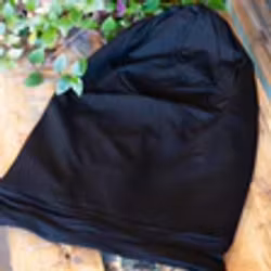 Exta Long Thin Satin Lined Bonnet Cap - Raw Roots