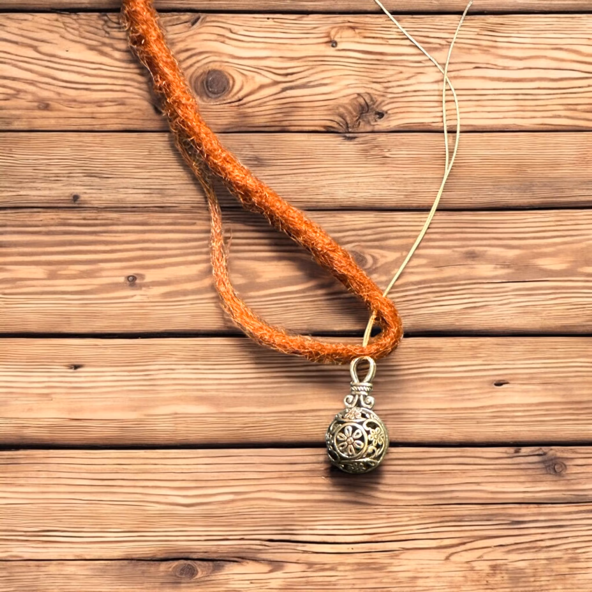 Silverlegerad Rundformig Pendant