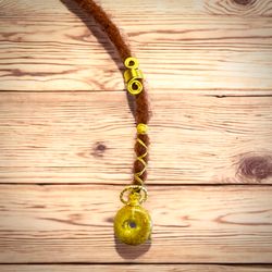 Vacker Handgjord Keramikpärla