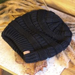 Baggy Satinlined Beanie - Raw Roots