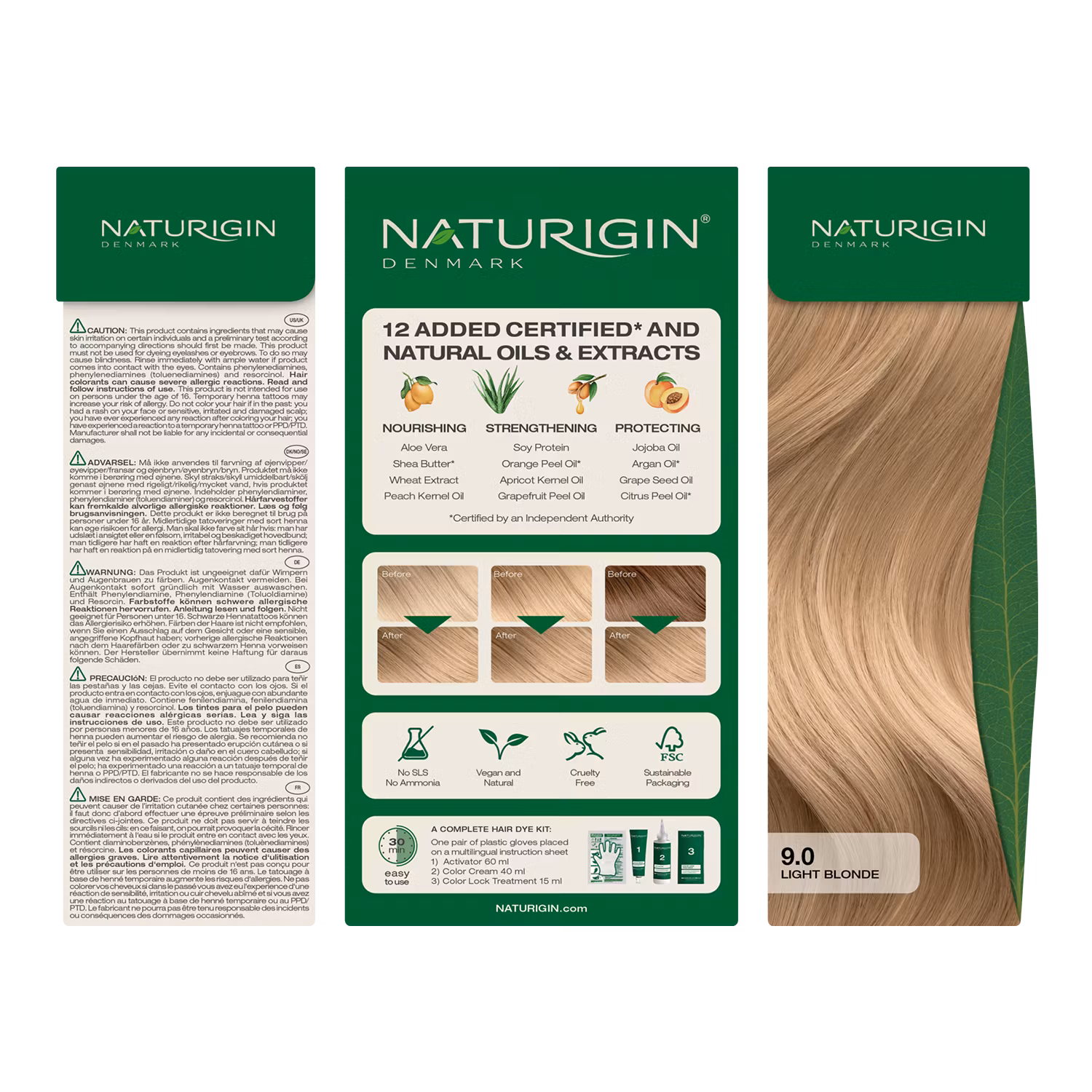 Light Blonde 9.0 - Naturigin
