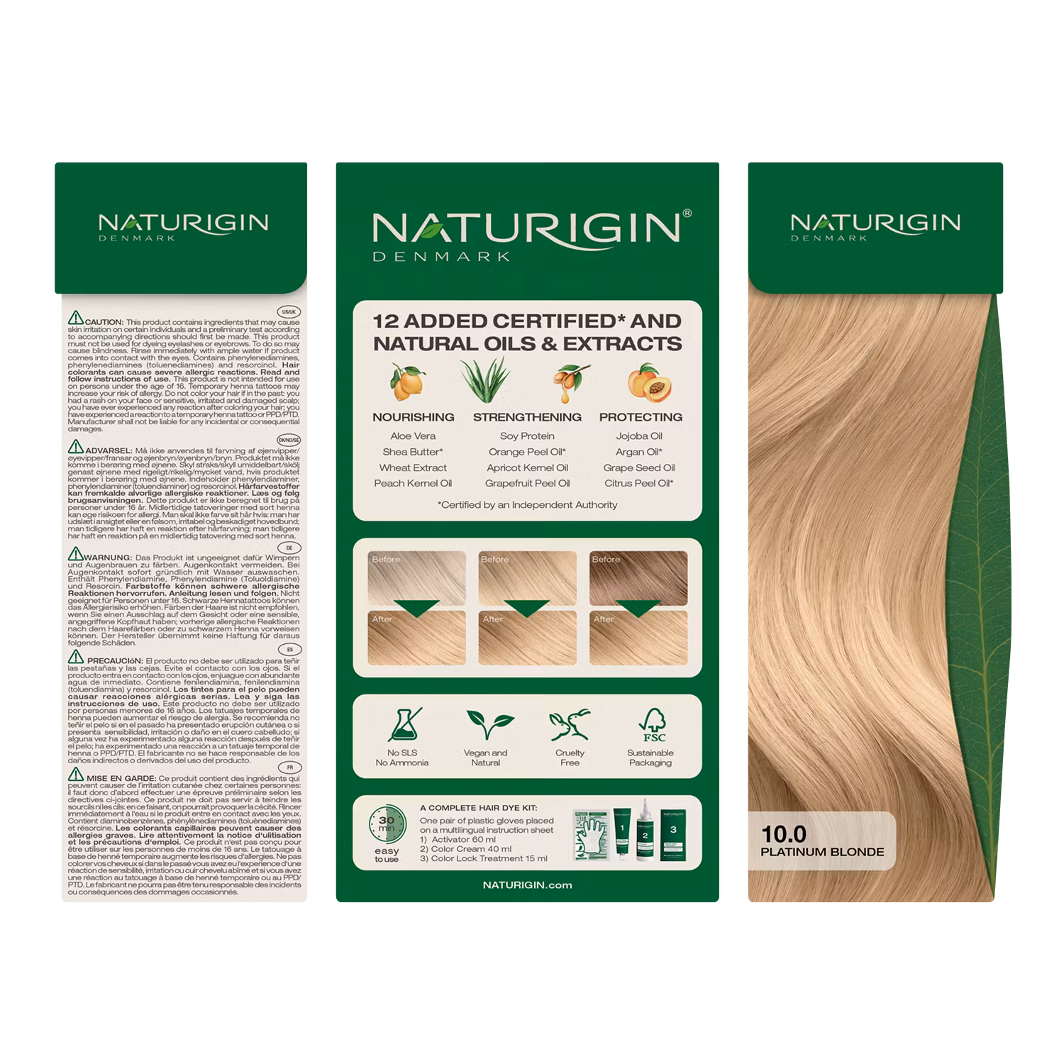 Platinum Blonde 10.0- Naturigin