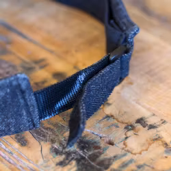 Vintage Denim Sun Visor Cap -Keps- Raw Roots