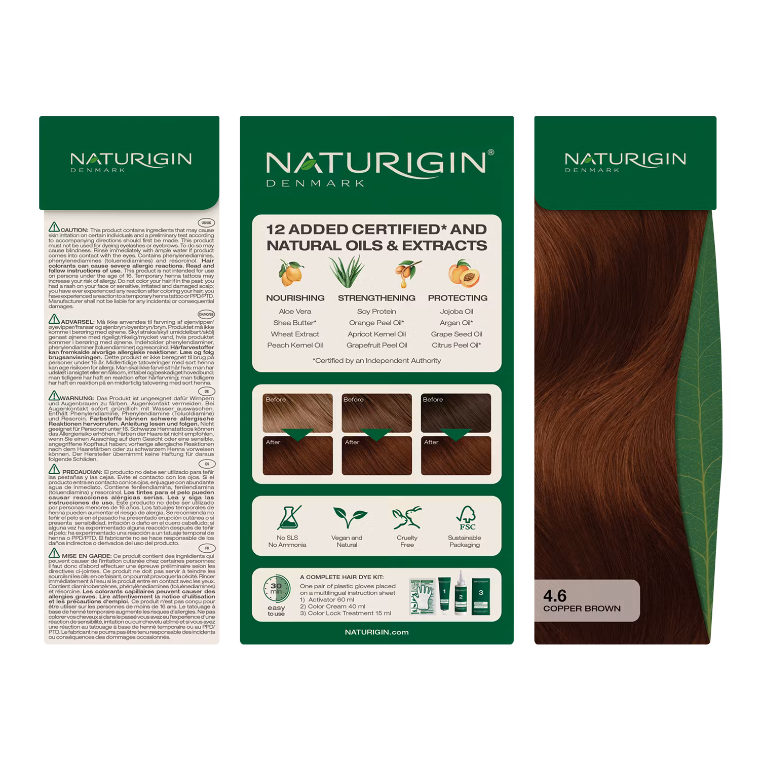 Copper Brown 4.6 - Naturigin