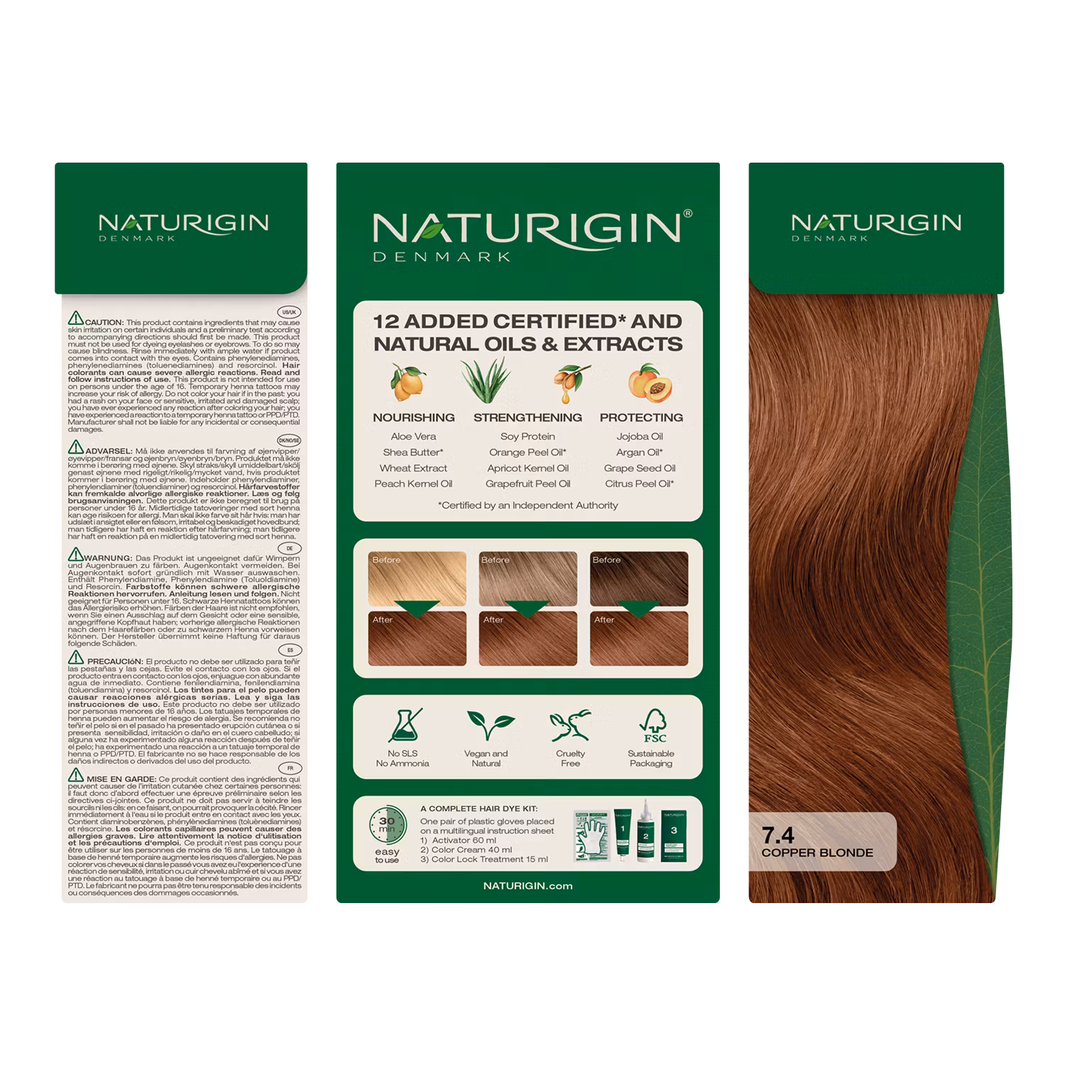 Copper Blonde 7.4 - Naturigin