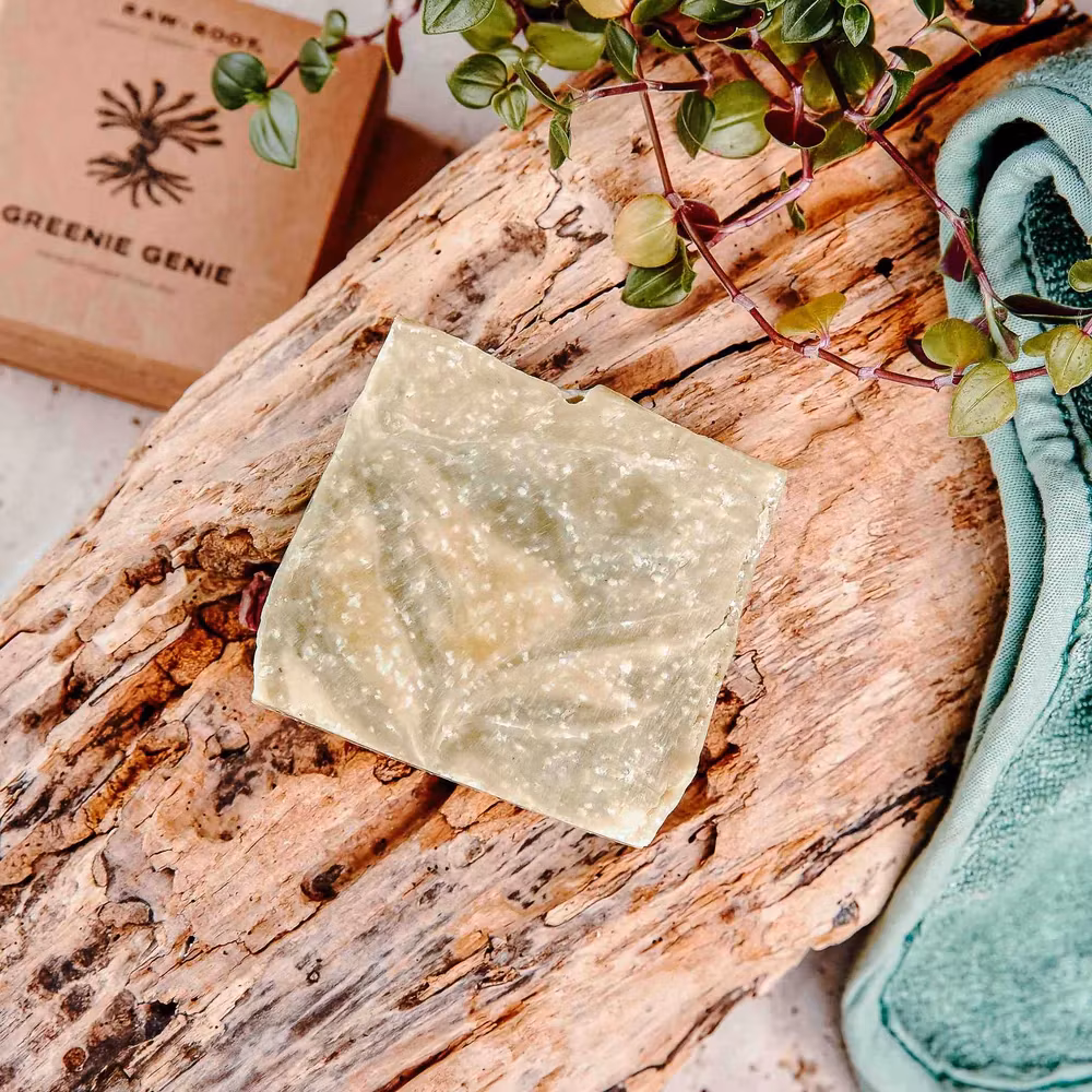 Greenie Genie Herbal Infused Dreadlock Soap Bar - Raw Roots