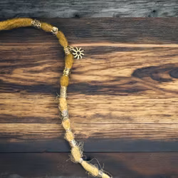 Lion Dread Pearl Mix Silver Dreadlock Jewellery