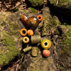 Bronze Accents Dreadlock Jewellery