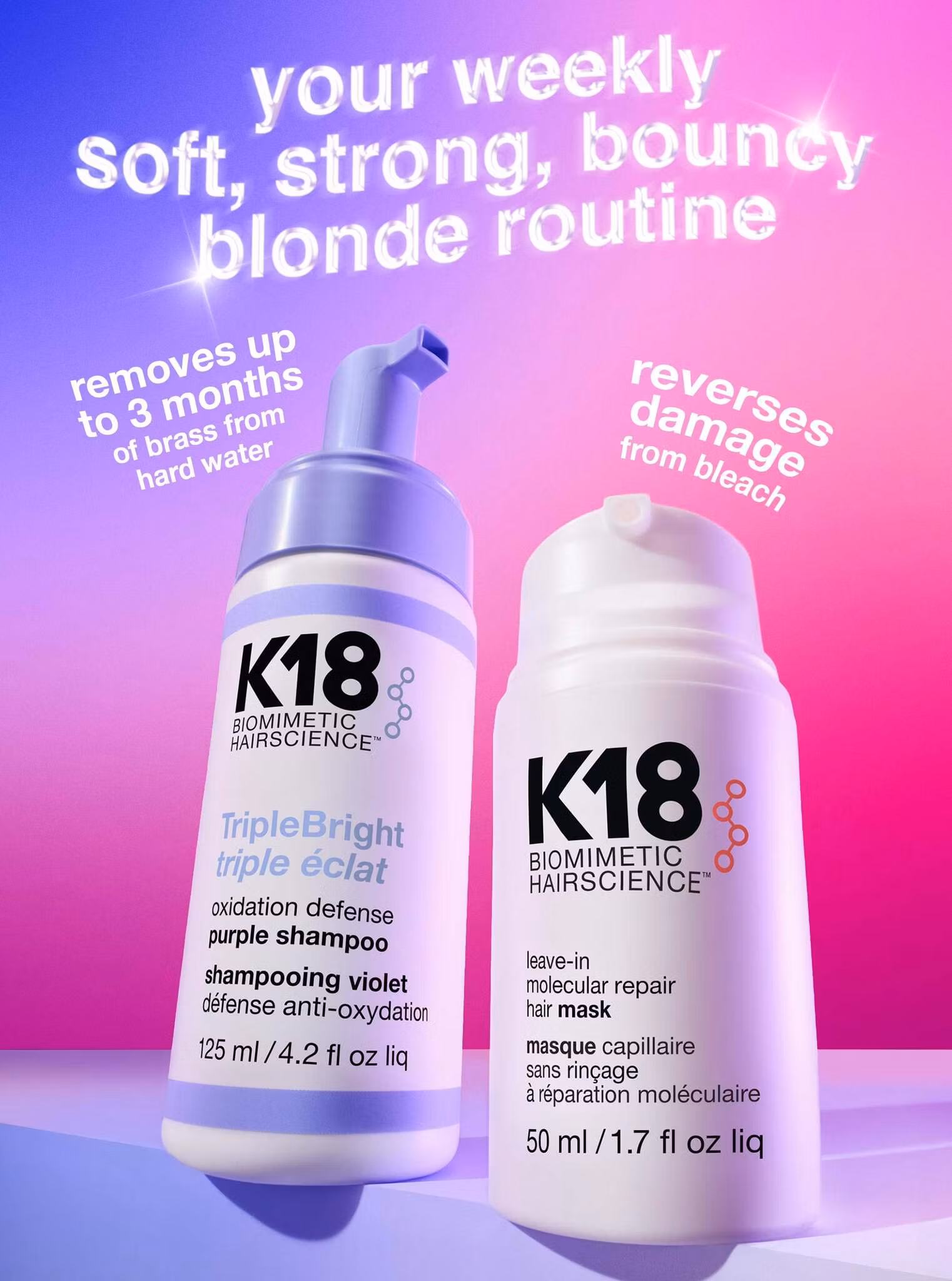TripleBright Oxidation Defense Purple Shampoo