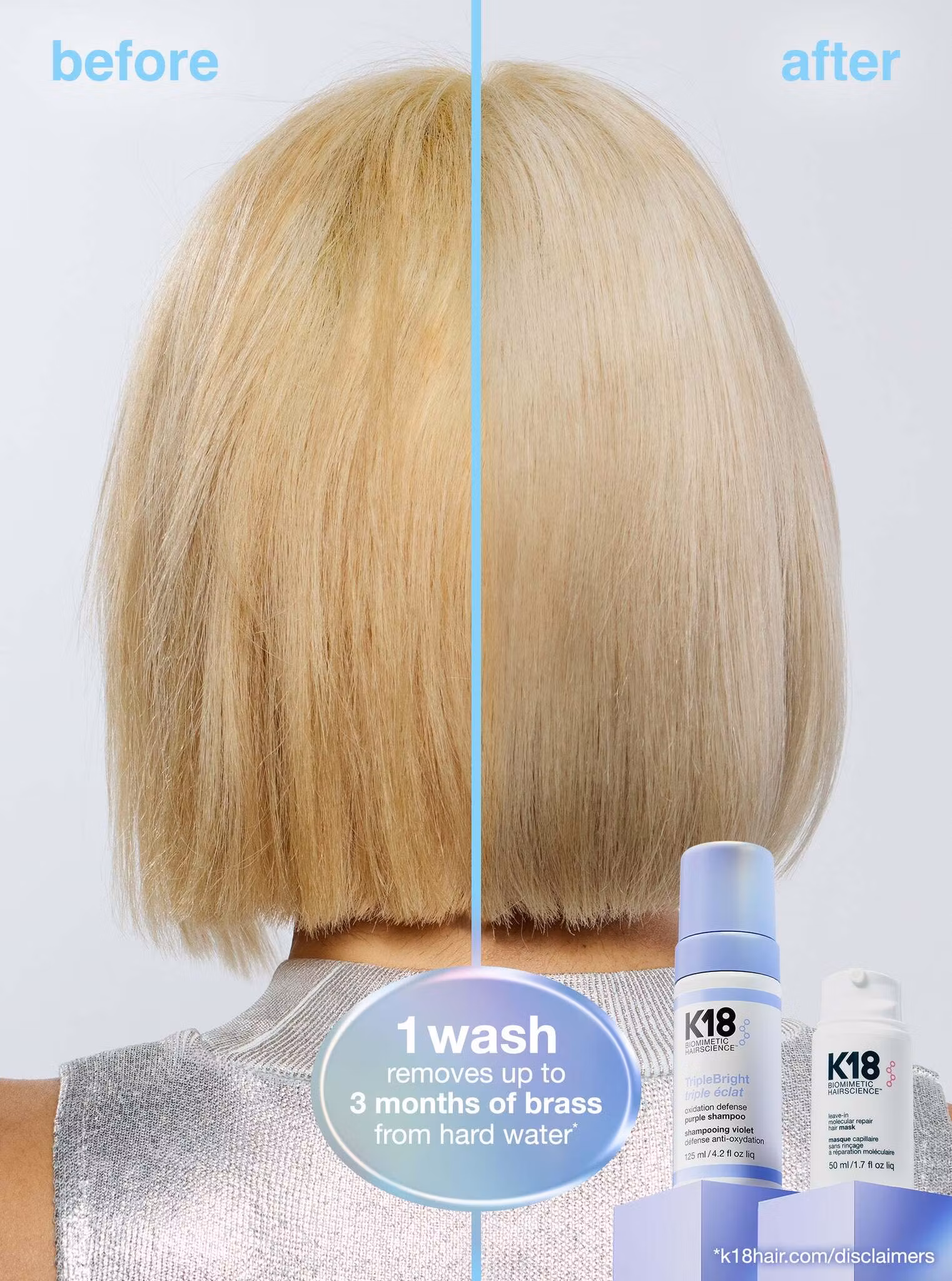 TripleBright Oxidation Defense Purple Shampoo