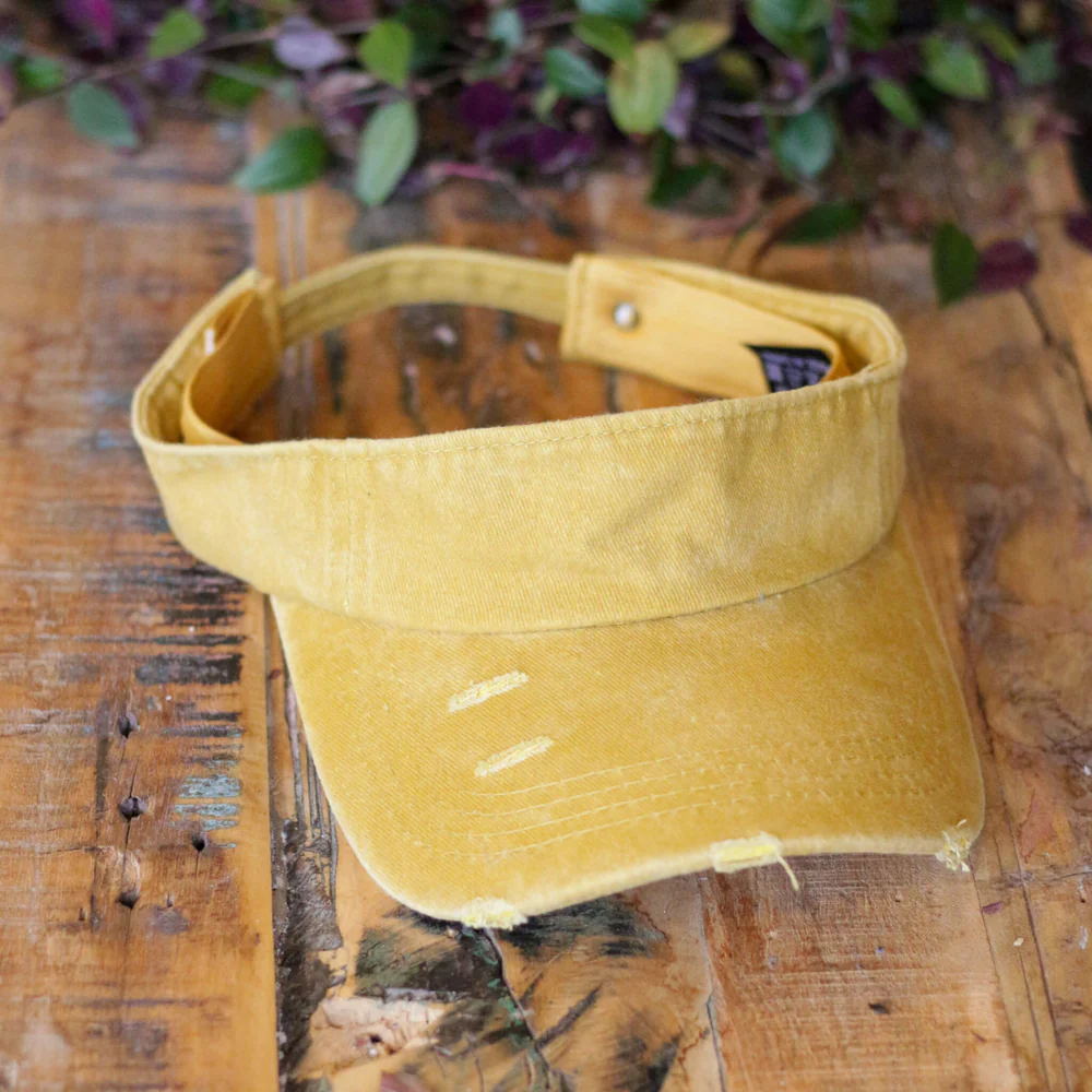 Dreadlock Denim Sun Visor -Keps- Raw Roots