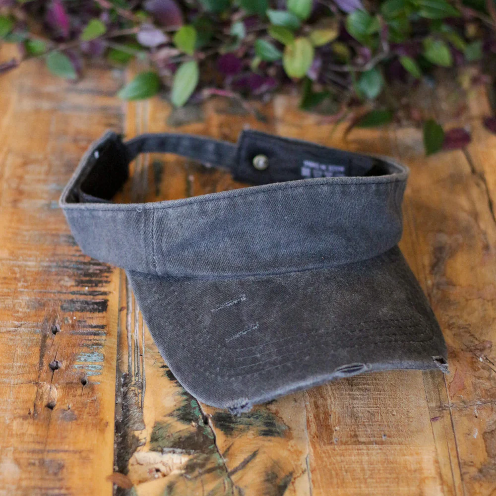 Dreadlock Denim Sun Visor -Keps- Raw Roots