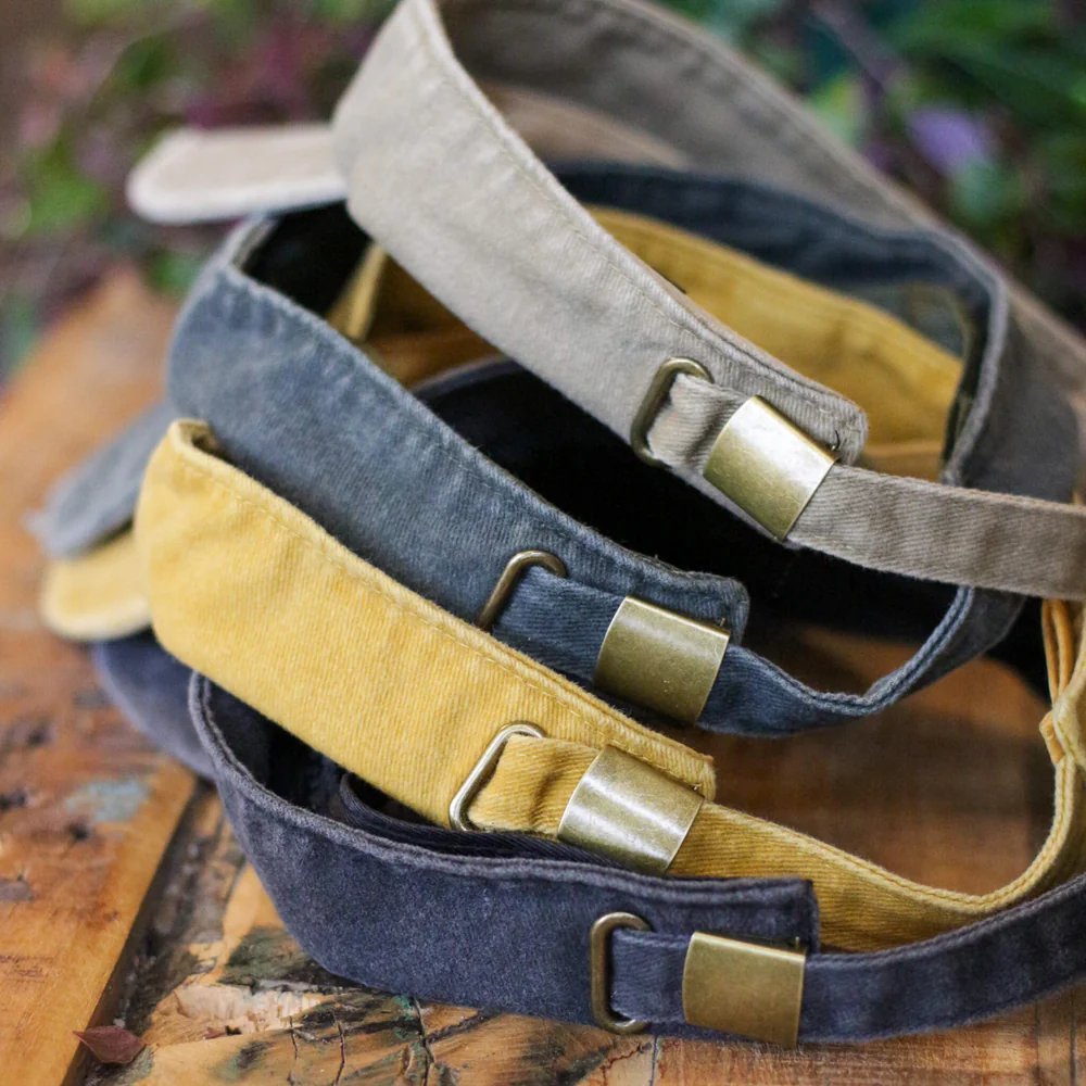 Dreadlock Denim Sun Visor -Keps- Raw Roots