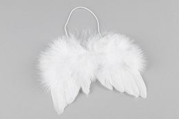 Fluffiga änglavingar- 14 cm