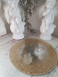 Spegelglas- Guld
