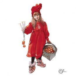 Servett Julflicka
