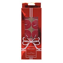 Röda värmeljus med doft-10 Pack
