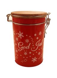 Burk med patentlock- God Jul