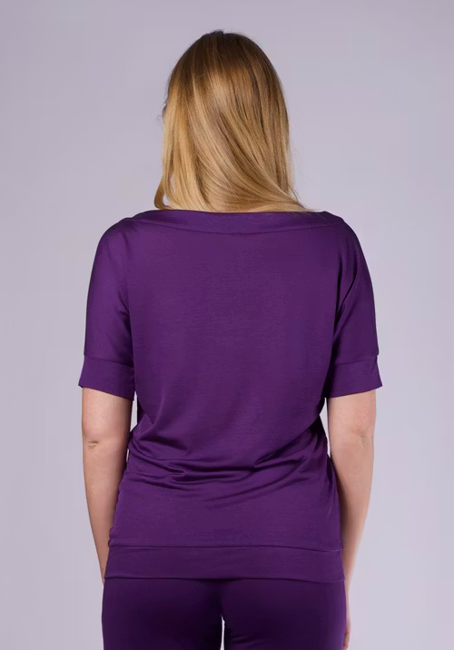 T-shirt  kort ärm Lilac