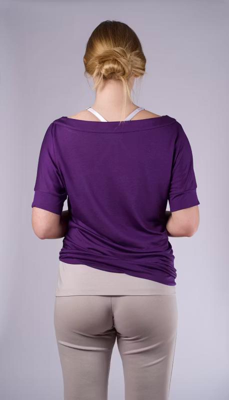 T-shirt  kort ärm Lilac
