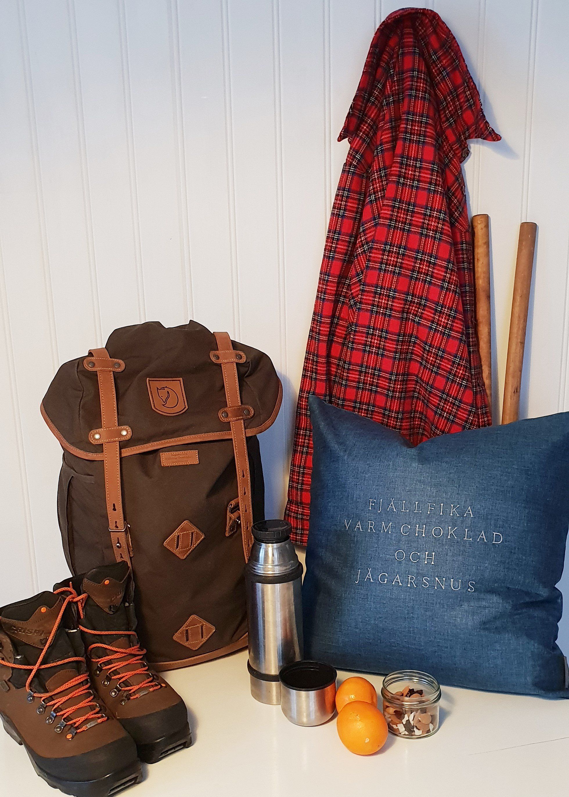 Fjällfika varm choklad och jägarsnus