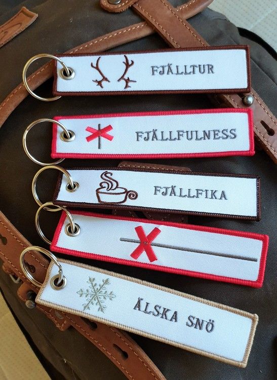 Fjällfika Nyckelring/Tag