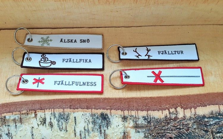 Fjällfika Nyckelring/Tag