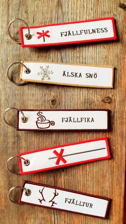 Fjällfika Nyckelring/Tag