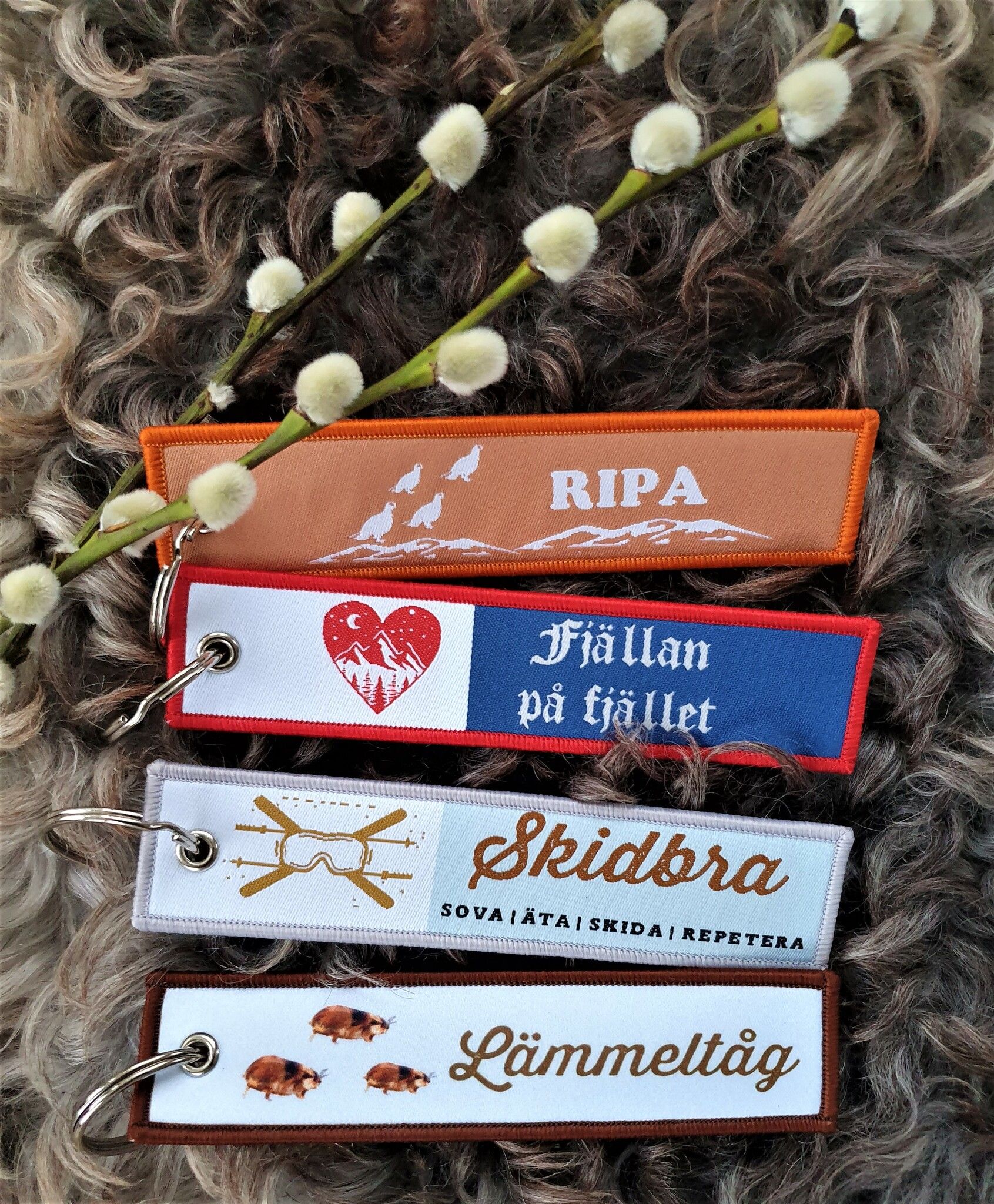 Fjällan på fjället  - Nyckelring/Tag