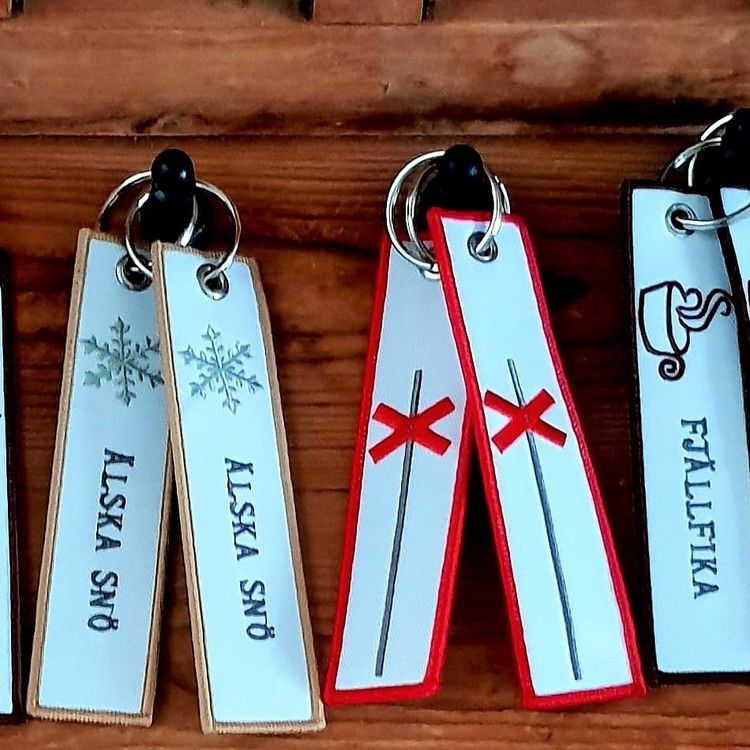 Fjällfika Nyckelring/Tag