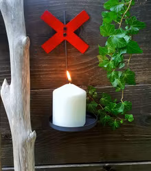 Ljushållare/lampett med Ledkryss