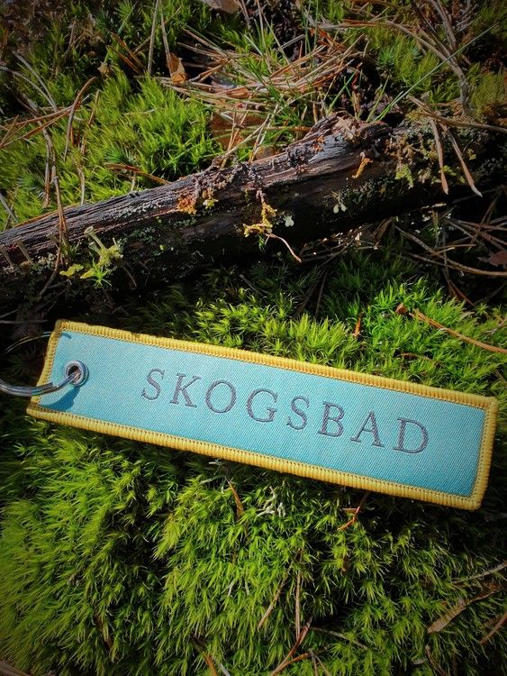 Skogsbad Nyckelring/tag