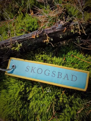 Skogsbad Nyckelring/tag