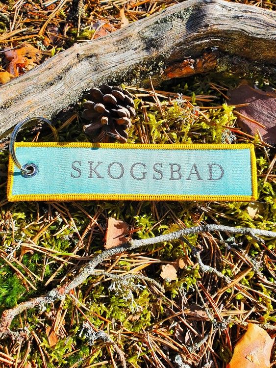 Skogsbad Nyckelring/tag