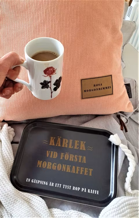 Rosa morgonhimmel