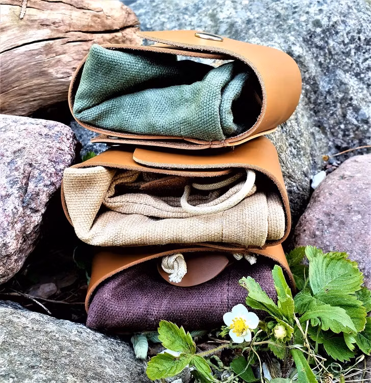 Hip bag - Mörkbrun