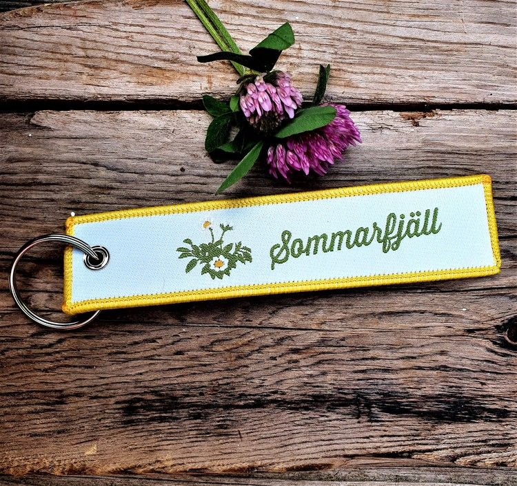 Sommarfjäll Nyckelring/Tag