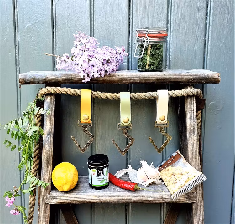 Läderremskrok - Honung