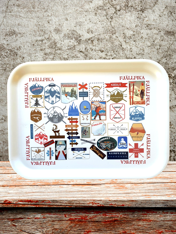Fjällfika- Bricka
