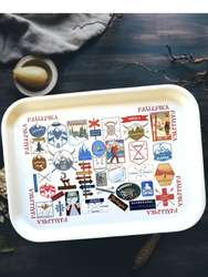 Fjällfika- Bricka