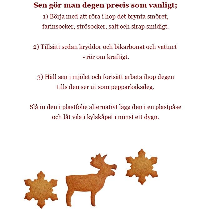 Ren  Pepparkaksform