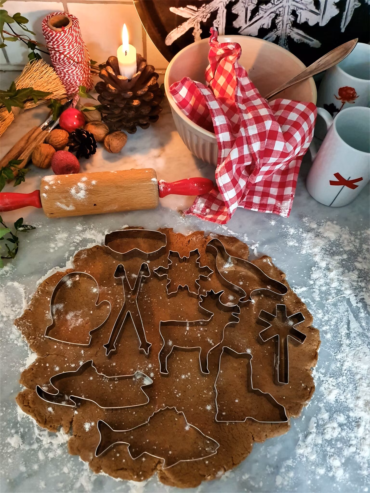 Skidglasögon/Googels pepparkaksform