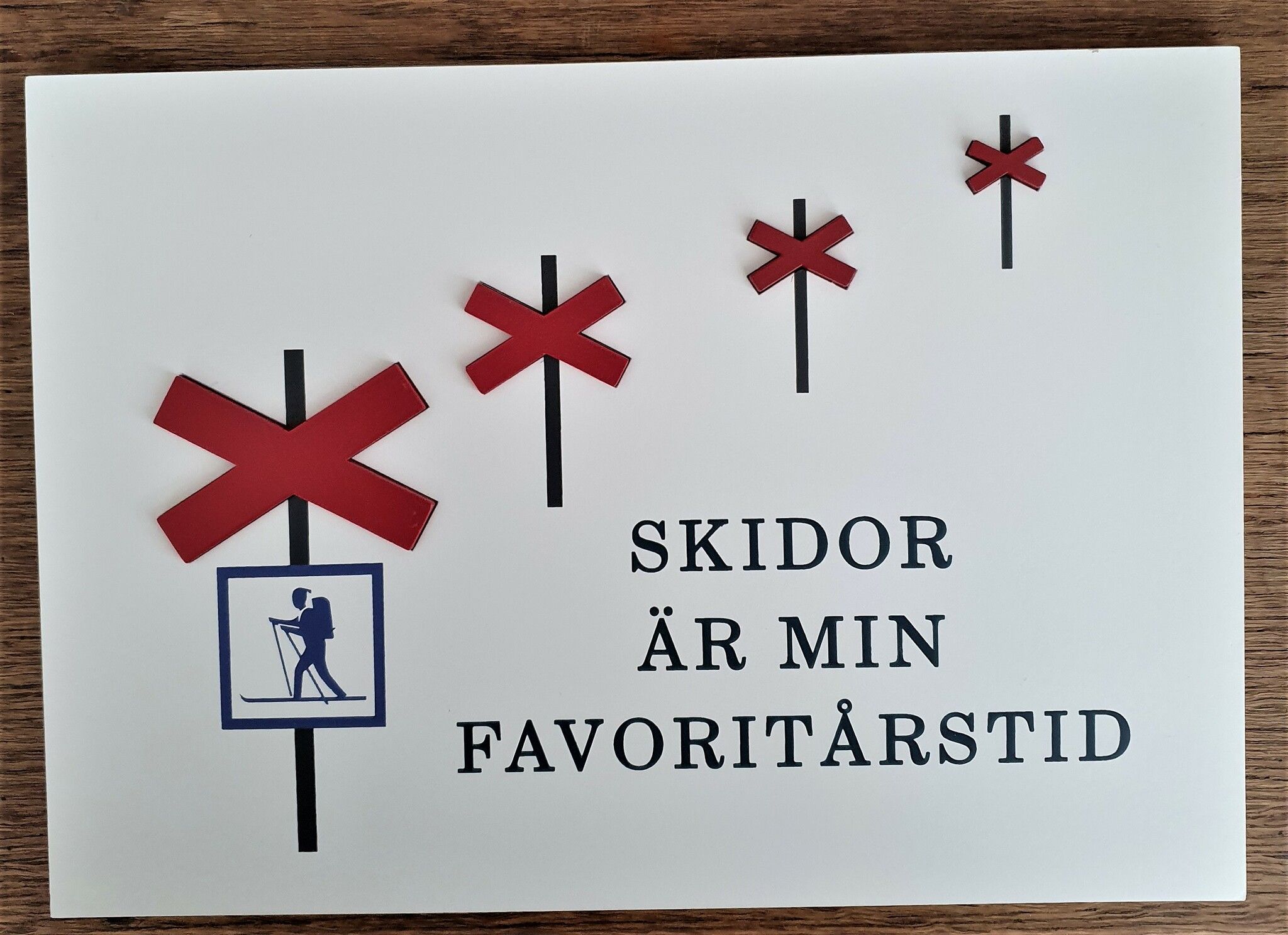 Knoppussel Skidor är min favoritårstid