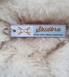 Skidbra - Nyckelring/Tag